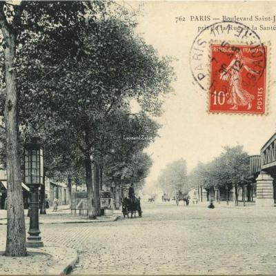Marmuse 762 - PARIS - Boulevard Saint-Jacques pris de la Rue de la Santé