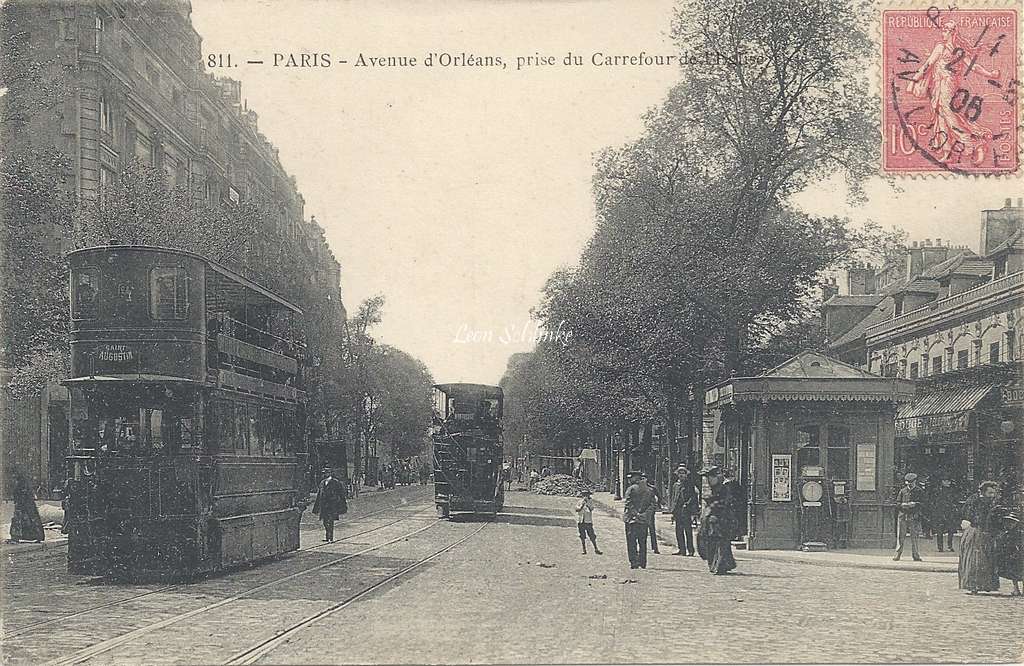 Marmuse 811 - Avenue d'Orléans au Carrefour de l'Eglise