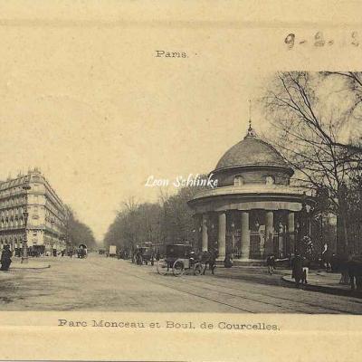 Masmin Edition - Parc Monceau et Boul. de Courcelles
