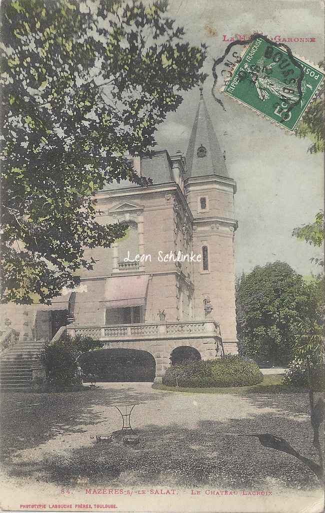 Mazères-sur-le-Salat - Château Lacroix (Labouche 84)