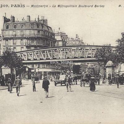 MD 309 - Montmartre - Le Métropolitain Boulevard Barbès