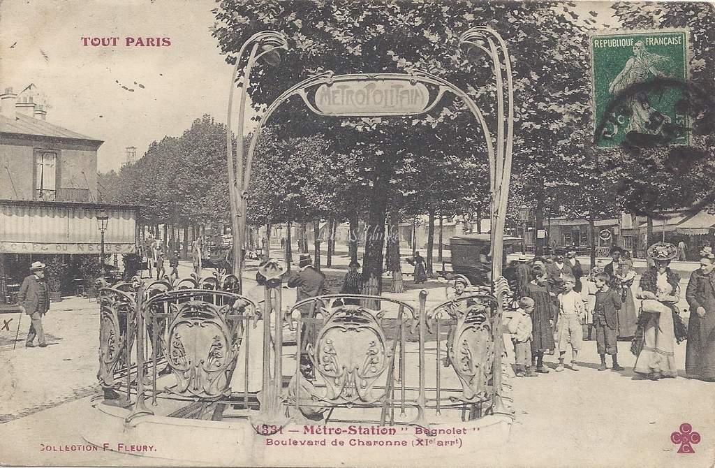 TOUT PARIS 1331 - Métro-Station Bagnolet - Boulevard de Charonne