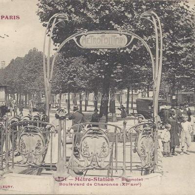 TOUT PARIS 1331 - Métro-Station Bagnolet - Boulevard de Charonne