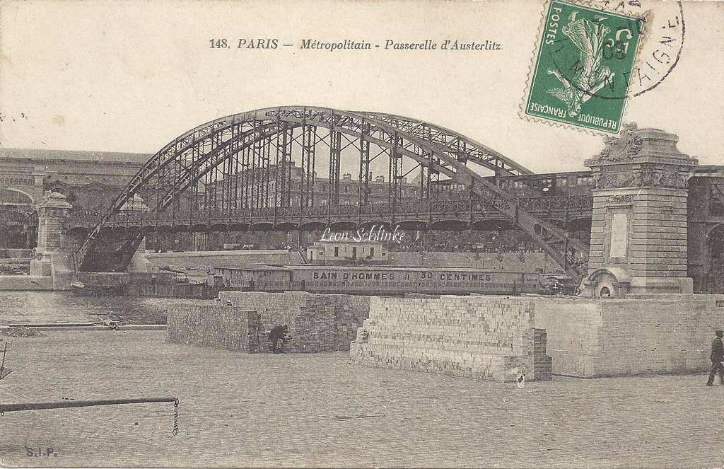 SIP 148 - Metropolitain - Passerelle d'Austerlitz