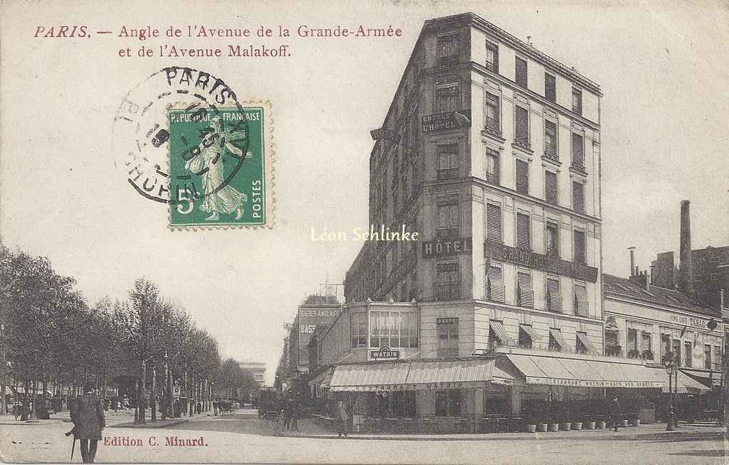 Minard C. Edition - Angle de l'Avenue de la Grande-Armée et Malakoff