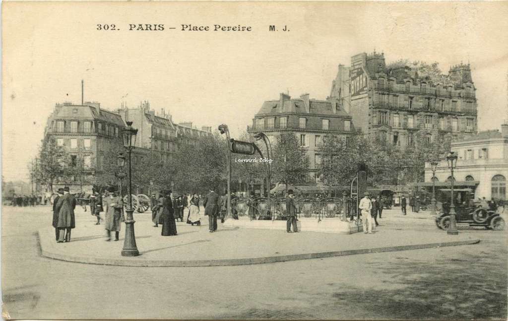 MJ 302 - PARIS - Place Pereire