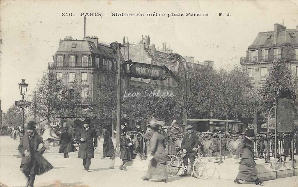 MJ 310 - Station du Métro place Péreire