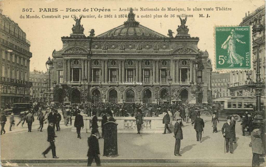 MJ 507 - PARIS - Place de l'Opéra