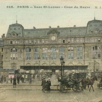 MJ 528 - PARIS - Gare St-Lazare - Cour du Havre