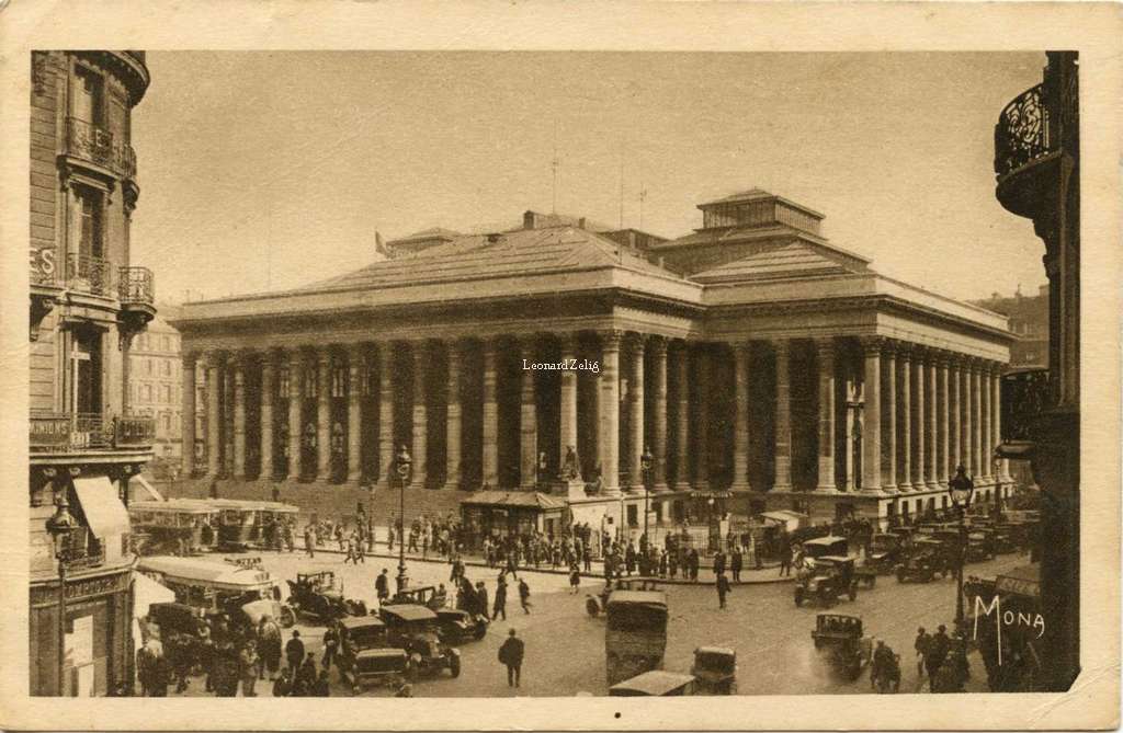 Mona 56 - PARIS - La Bourse