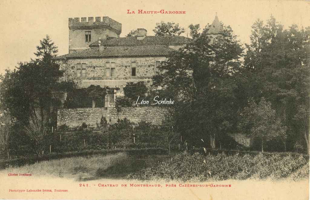 Montbéraud - Le Château, près Cazères sur Garonne