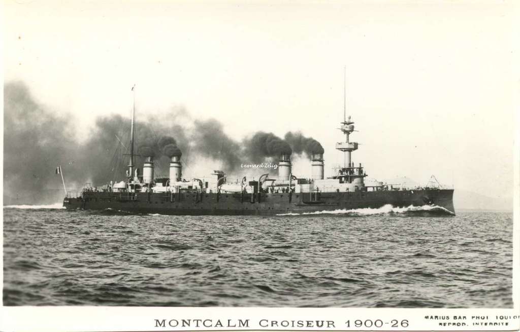 Croiseur MONTCALM  1900-26