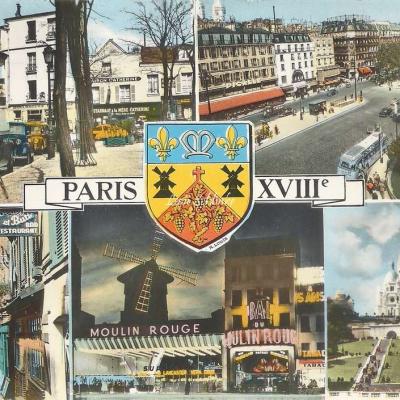GUY 6 733 - Montmartre - Multivues