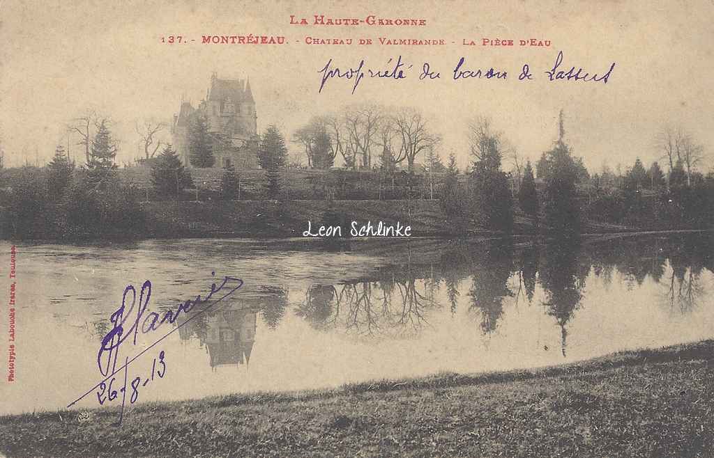 Montréjeau - Château de Valmirande  (Labouche 137)