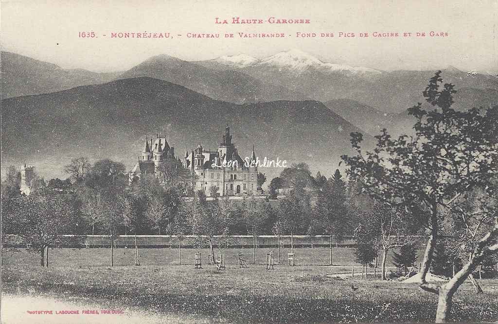 Montréjeau - Château de Valmirande (Labouche 1635)
