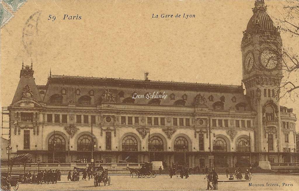 Mouren Frères 59 - La Gare de Lyon