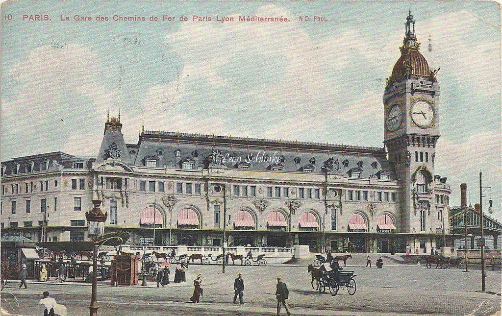 ND 10 - La Gare des Chemins de Fer de P.L.M.