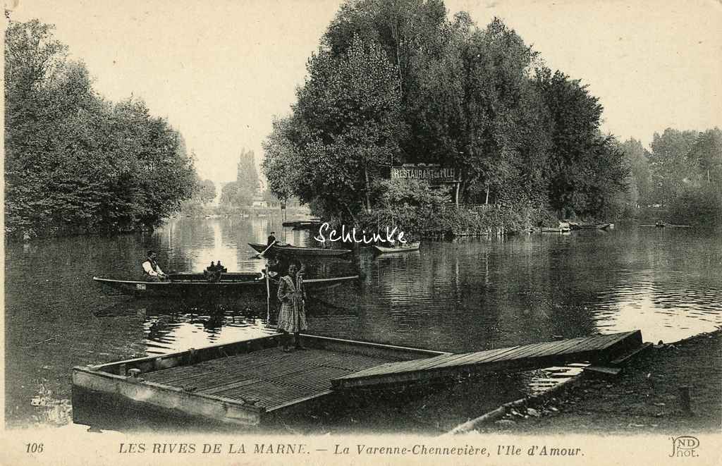 ND 106 - La Varenne-Chennevière - Les Rives de la Marne - L'Ile d'Amour