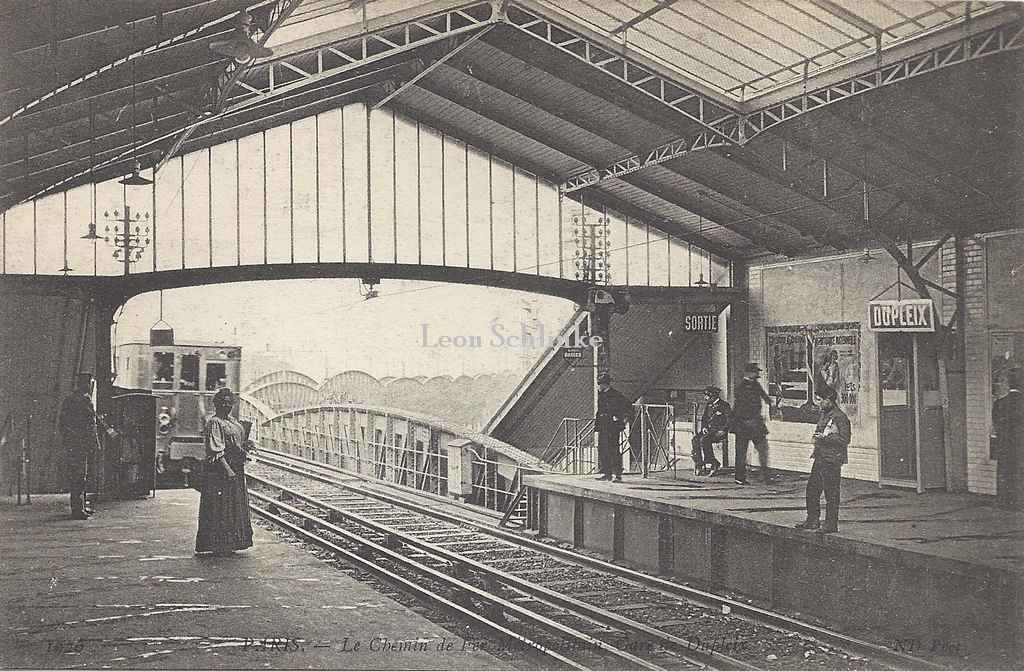 ND 1926 - Le Chemin de Fer Métropolitain, Gare Dupleix