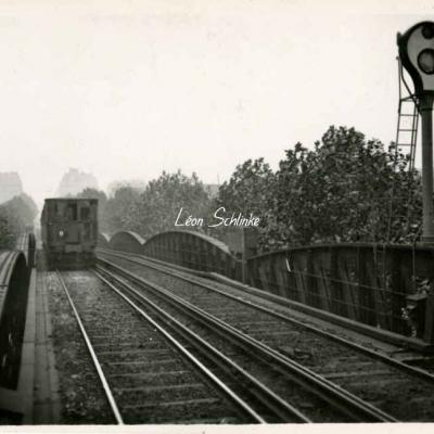 ND 1935 (Photo) - Tablier du Viaduc à la Gare d'Allemagne