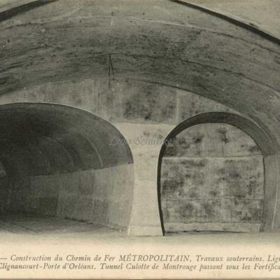 ND 1982 - Tunnel culotte de Montrouge sous les Fortifications