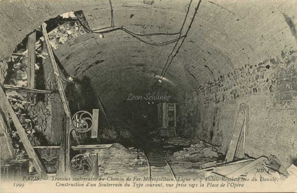 ND 1999 - Construction d'un souterrain de type courant