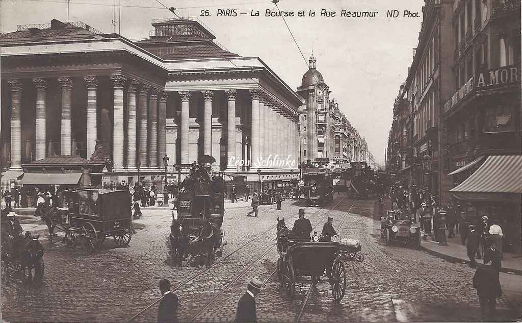 ND 26 - La Bourse et la Rue Réaumur