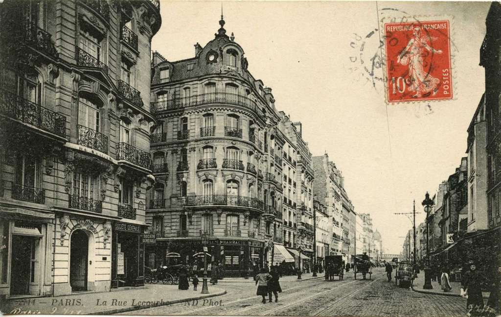 ND 2714 - PARIS.  La Rue Lecourbe
