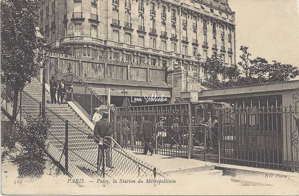 ND 529 - Passy, la Station du Métropolitain