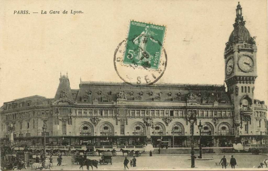 ND 73 - PARIS - La Gare de Lyon