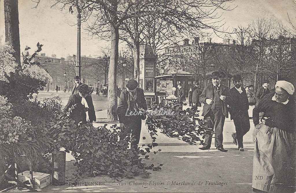 ND 732 - Aux Champs-Elysées · Marchands de Feuillages