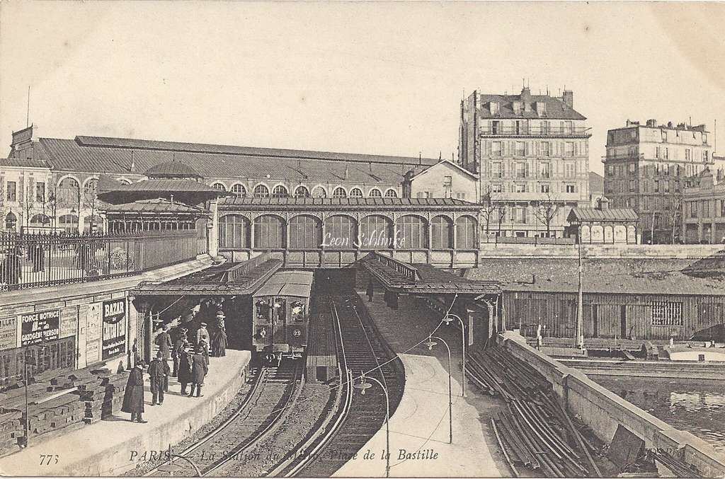 ND 773 - La Station du Metropolitain de la Bastille