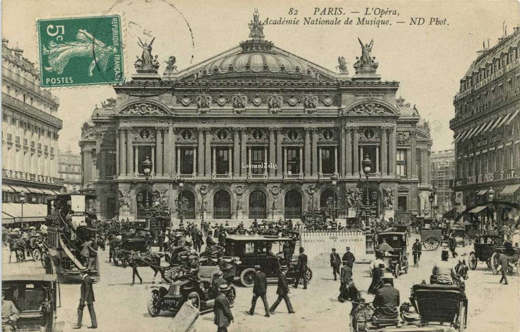 ND 82 - PARIS - L'Opéra, Académie Nationale de Musique