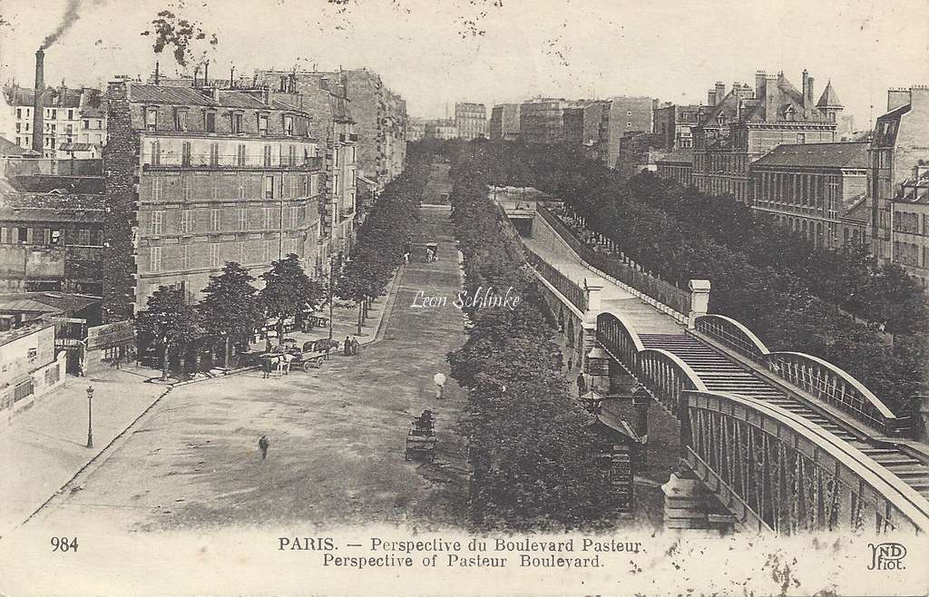 ND 984 - Perspective du Boulevard Pasteur