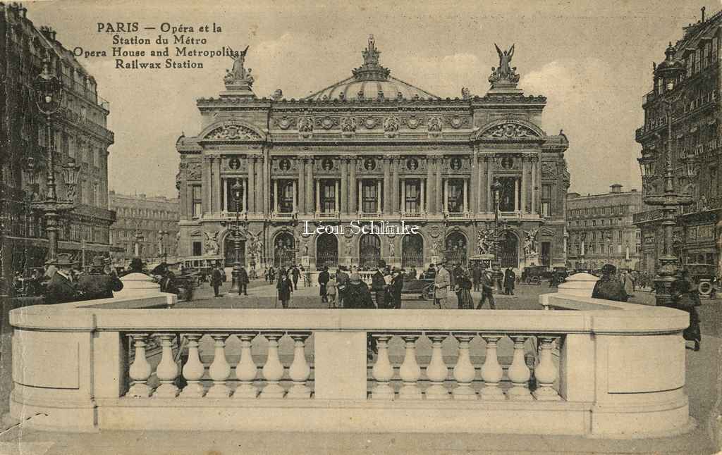 Inconnu - Opéra et la Station du Métro