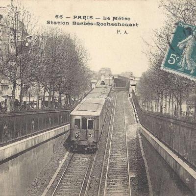 P.A. 66 - Le Métro, Station Barbès-Rochechouart