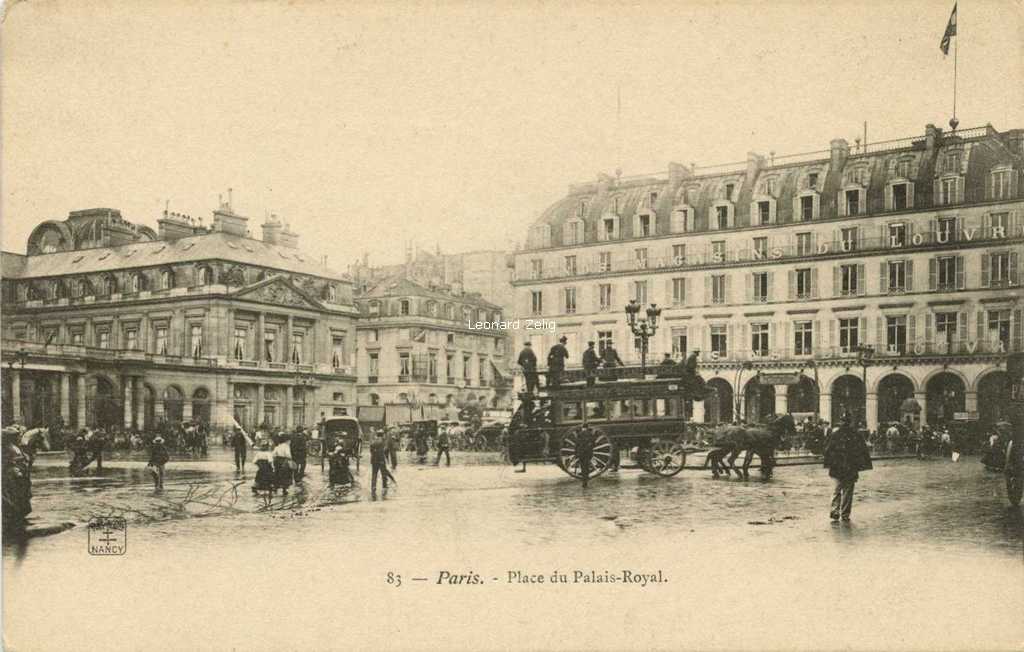 P.H. & Cie 83 - Paris - Place du Palais-Royal