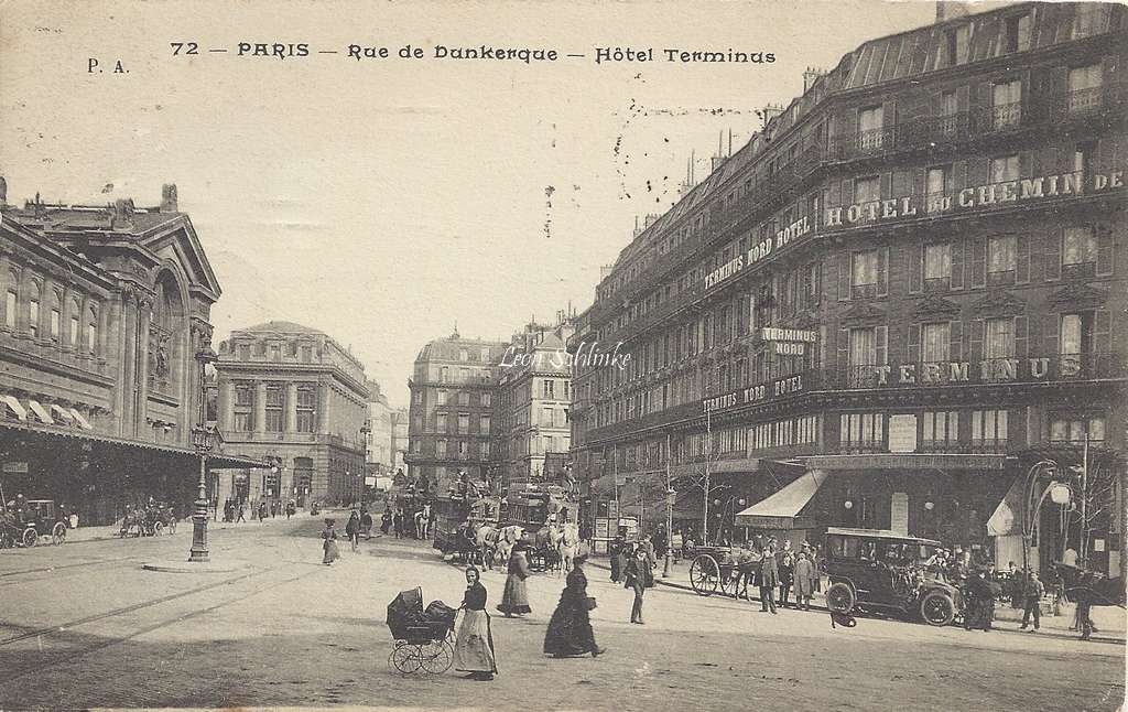 PA 72 - Rue de Dunkerque - Hôtel Terminus