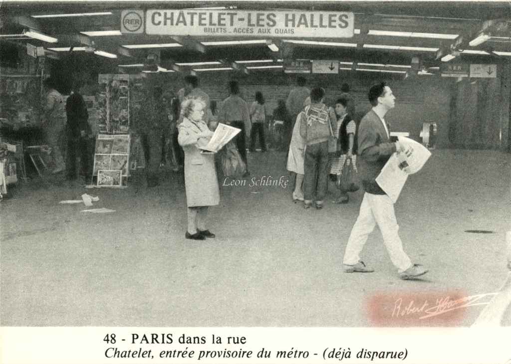 Panthéon ed. 48 - Entrée provisoire du métro