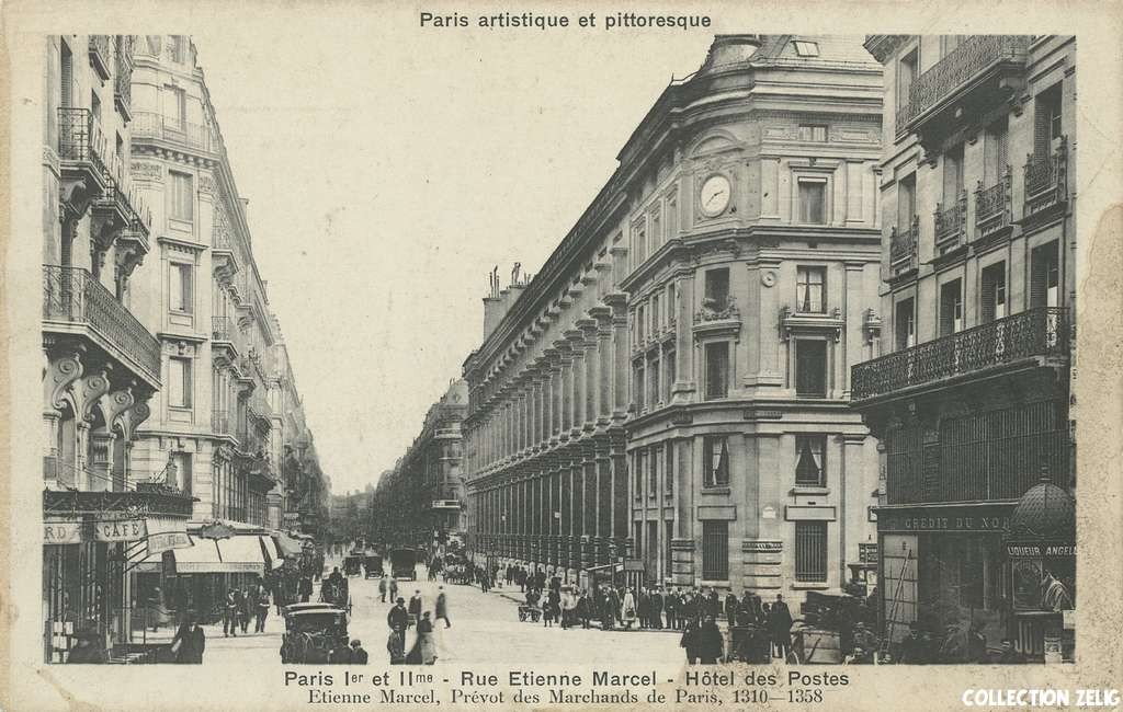 PARIS I° - Rue Etienne-Marcel - Hôtel des Postes