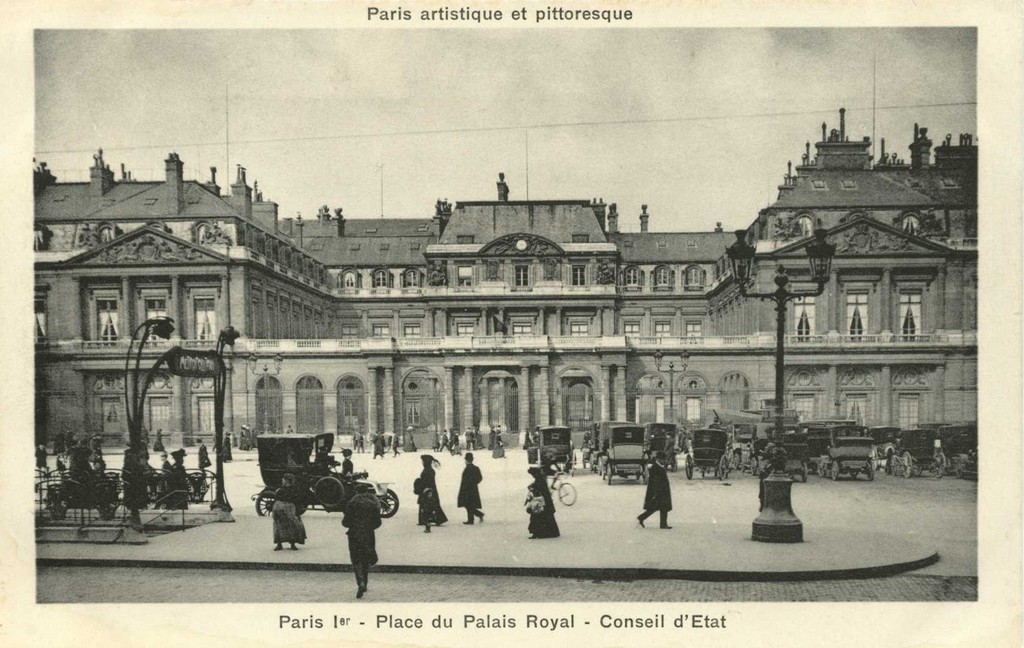PARIS I° - Place du Palais Royal - Conseil d'Etat