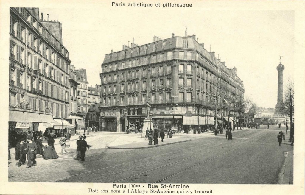PARIS IV° - Rue St-Antoine
