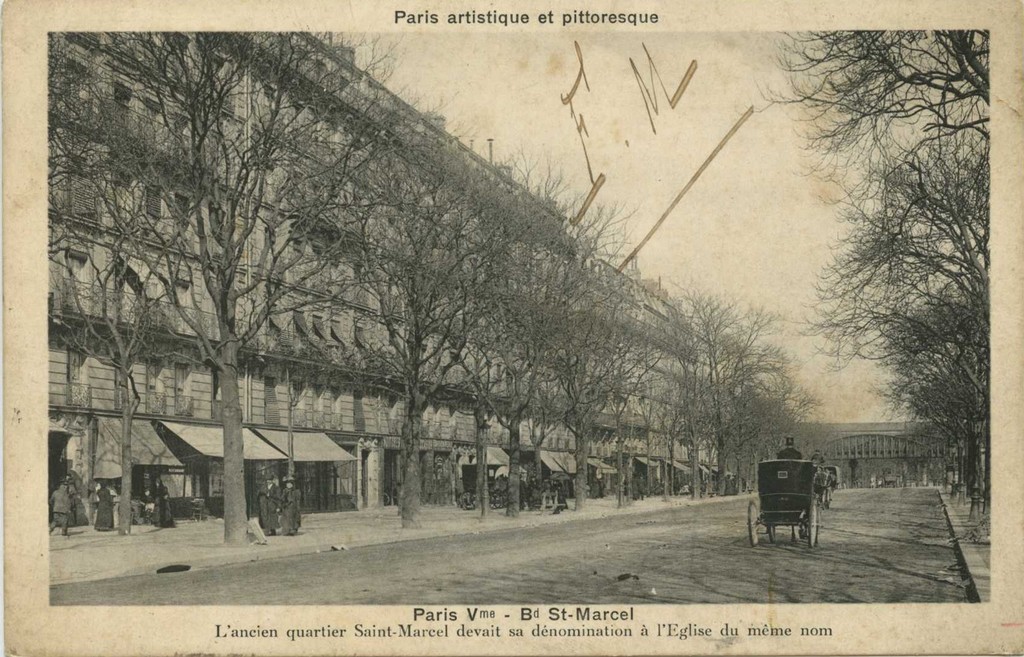 PARIS V° - Bd St-Marcel