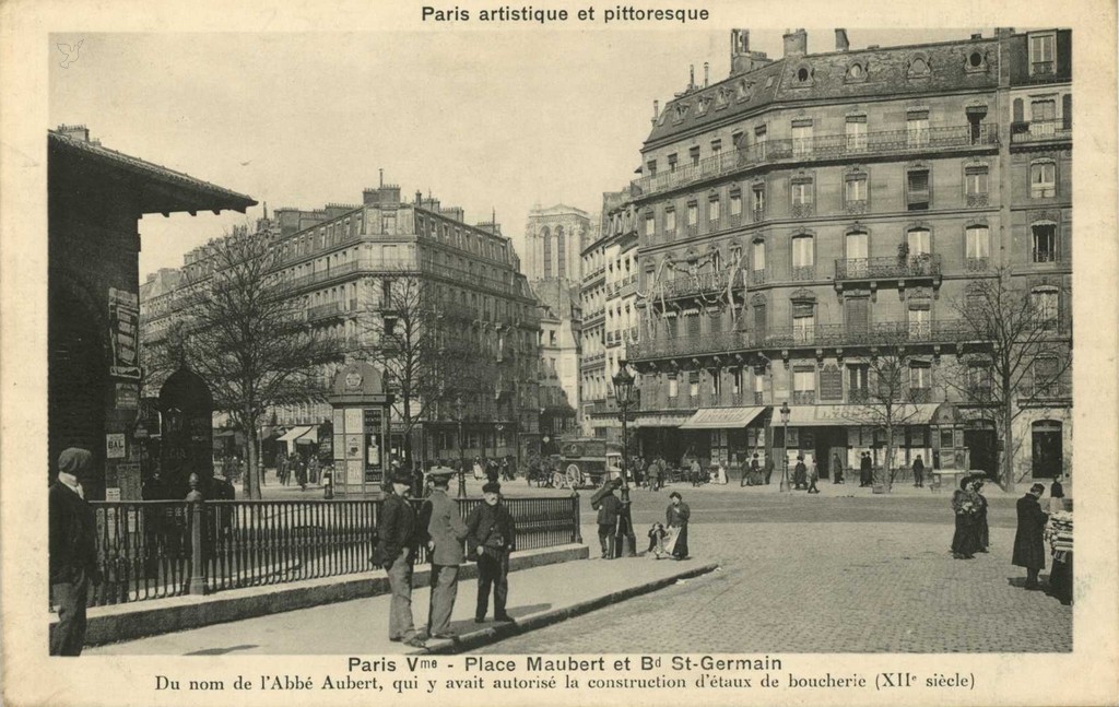 PARIS V° - Place Maubert et Bd St-Germain