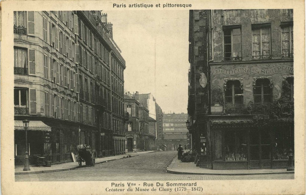 PARIS V° - Rue du Sommerard
