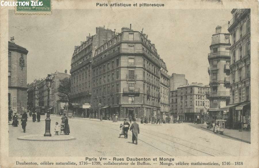 PARIS V° - Rues Daubenton et Monge