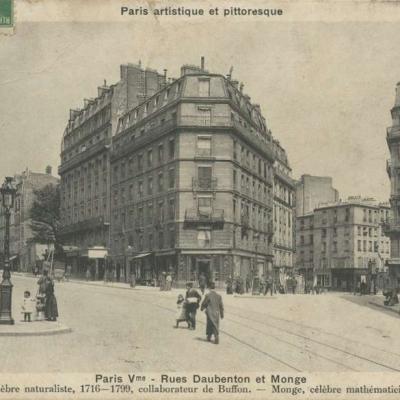 PARIS V° - Rues Daubenton et Monge