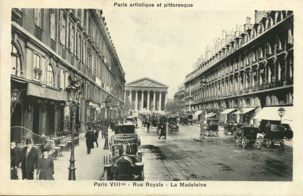 PARIS VIII° - Rue Royale - La Madeleine