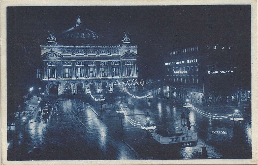 PATRAS 38 - Paris la nuit - Illuminations de l'Opéra