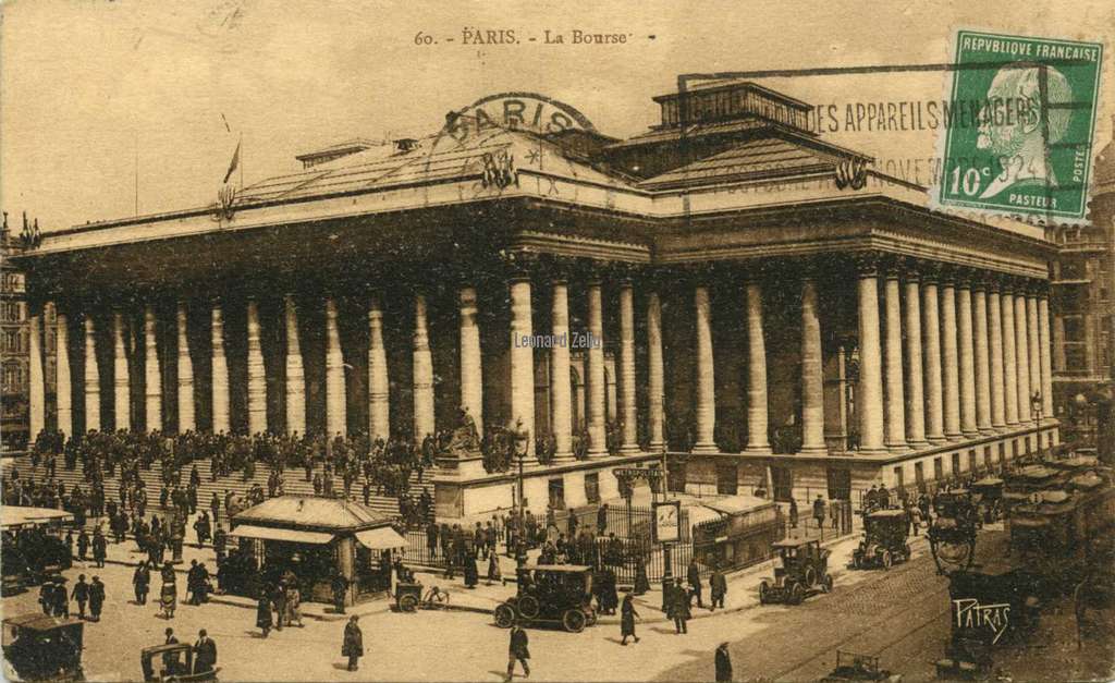Patras 60 - PARIS - La Bourse